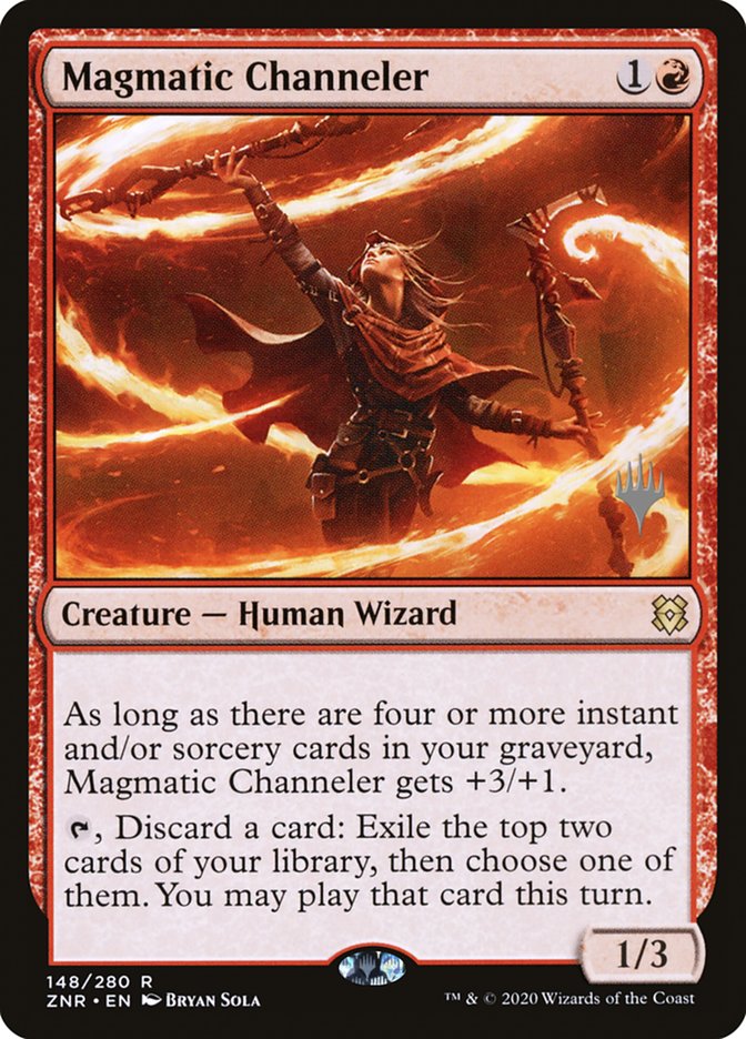 Magmatic Channeler (Promo Pack) [Zendikar Rising Promos] - Destination Retro