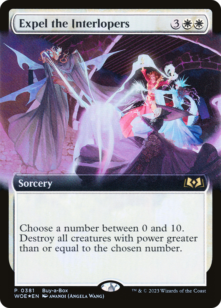 Expel the Interlopers (Buy-A-Box) [Wilds of Eldraine Promos] - Destination Retro
