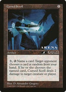 Cursed Scroll (Oversized) [Oversize Cards] - Destination Retro