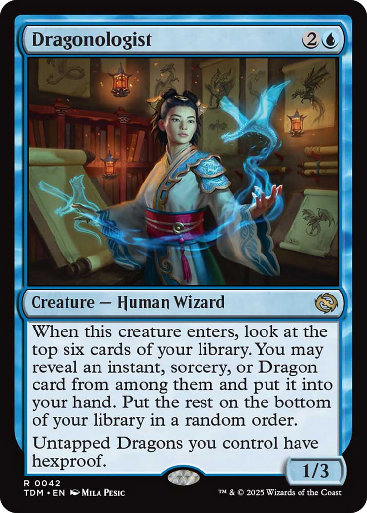 Dragonologist [Tarkir: Dragonstorm] - Destination Retro