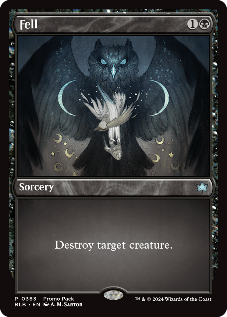 Fell [Bloomburrow Promos] - Destination Retro