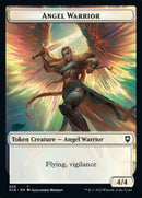 Kor Warrior // Angel Warrior Double-Sided Token [Commander Legends: Battle for Baldur's Gate Tokens] - Destination Retro