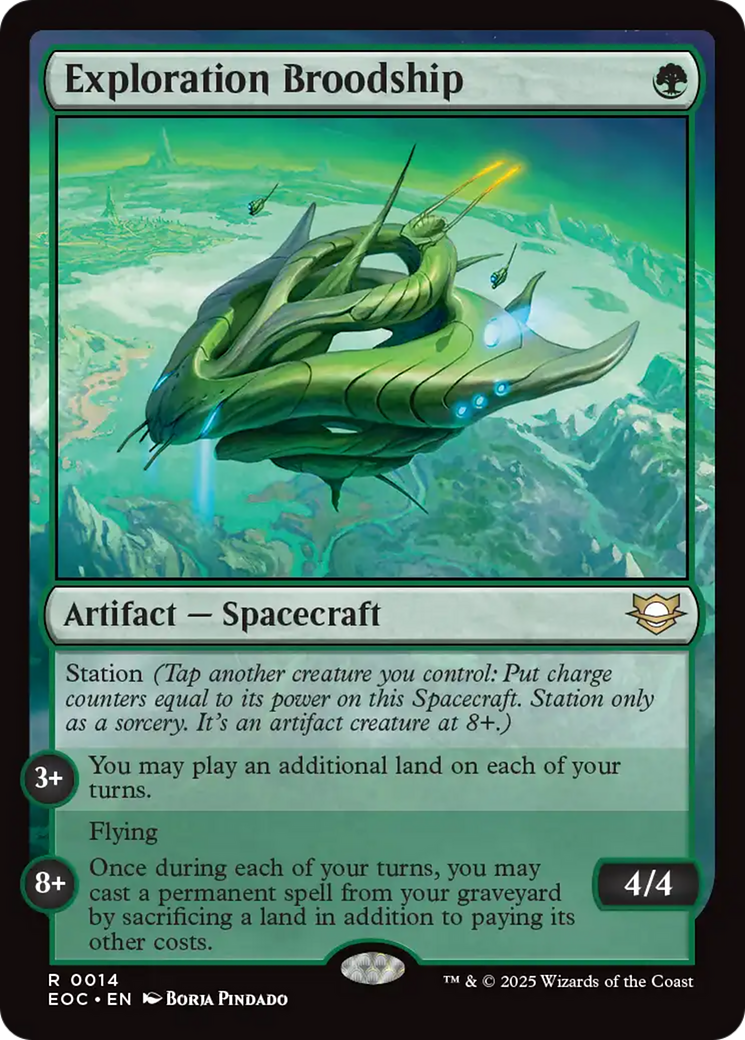 Exploration Broodship [Edge of Eternities Commander] - Destination Retro