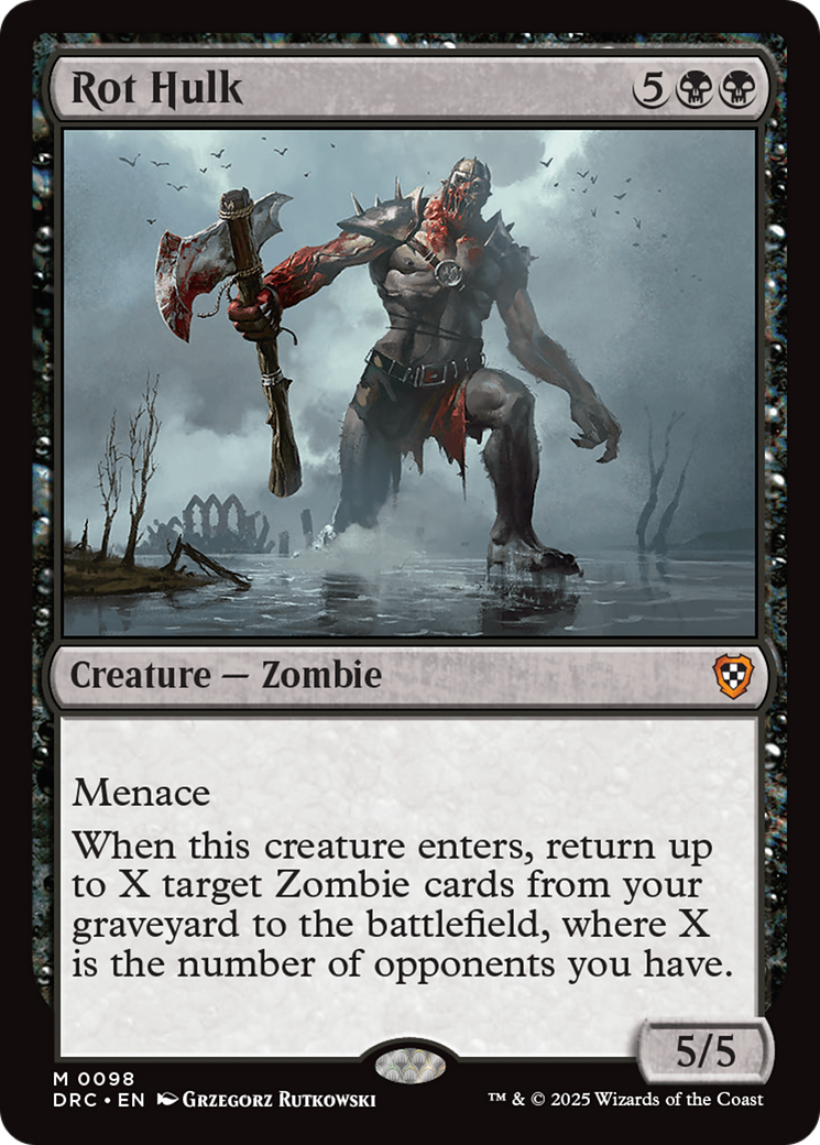 Rot Hulk [Aetherdrift Commander] - Destination Retro