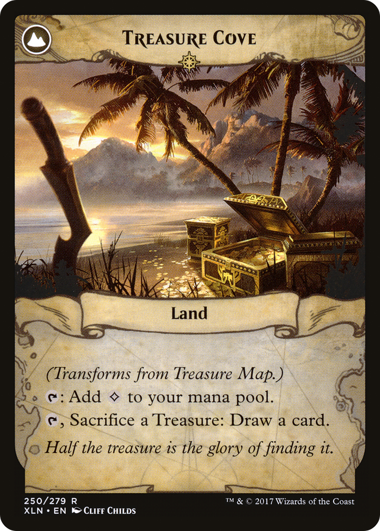 Treasure Map // Treasure Cove [Secret Lair: From Cute to Brute] - Destination Retro