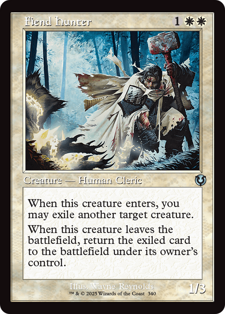 Fiend Hunter (Retro Frame) [Innistrad Remastered] - Destination Retro