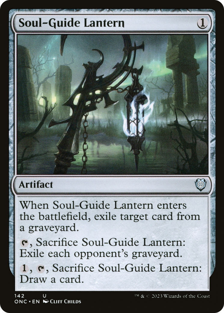 Soul-Guide Lantern [Phyrexia: All Will Be One Commander] - Destination Retro