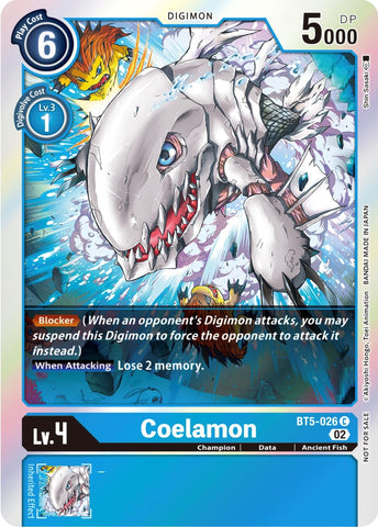 Coelamon [BT5-026] (Official Tournament Pack Vol. 7) [Battle of Omni Promos] - Destination Retro