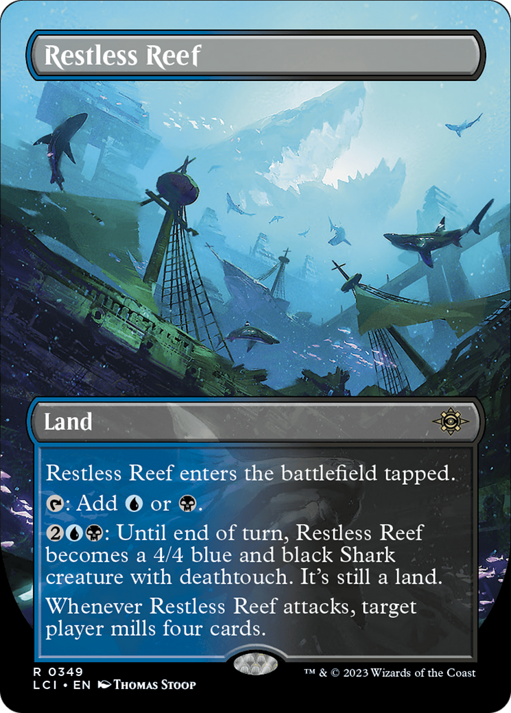Restless Reef (Borderless) [The Lost Caverns of Ixalan] - Destination Retro