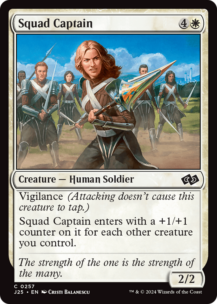 Squad Captain [Foundations Jumpstart] - Destination Retro