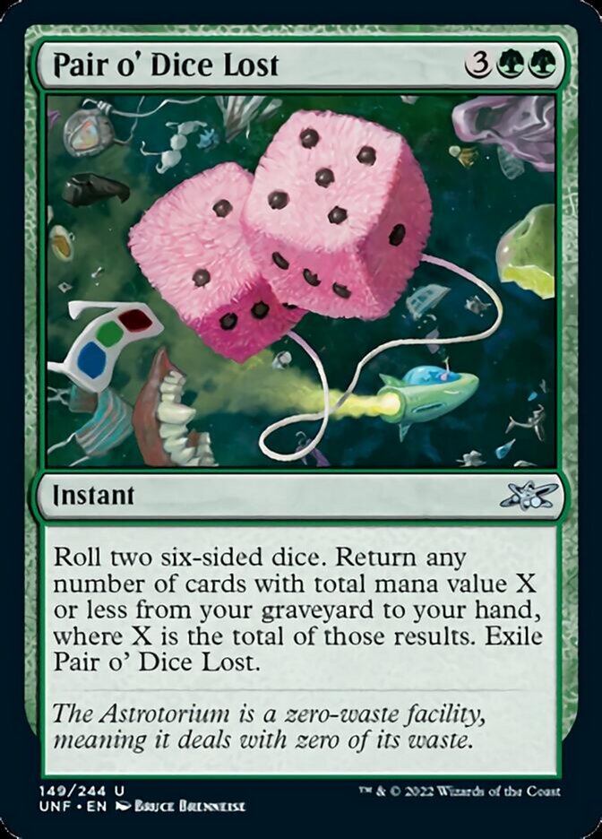 Pair o' Dice Lost [Unfinity] - Destination Retro