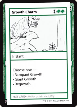 Growth Charm (2021 Edition) [Mystery Booster Playtest Cards] - Destination Retro