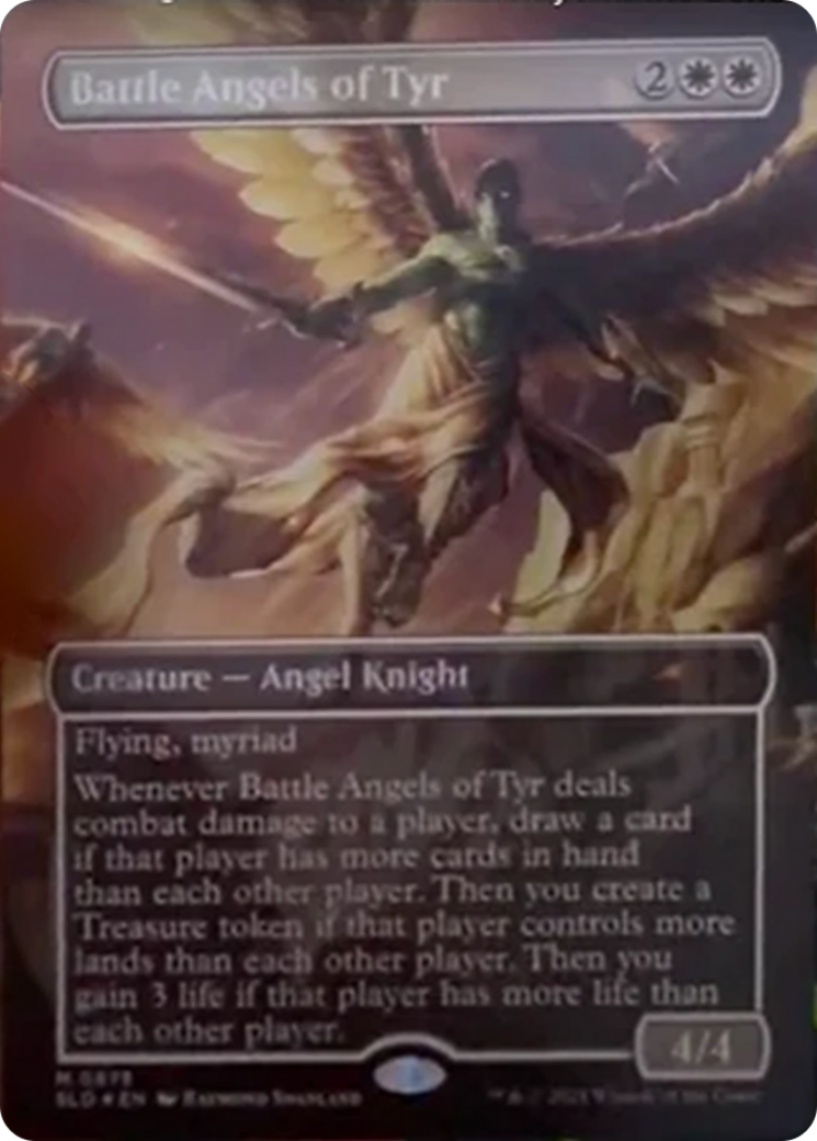 Battle Angels of Tyr (Rainbow Foil) [Secret Lair Drop Series] - Destination Retro