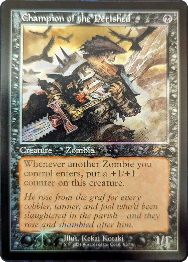 Champion of the Perished (Retro Frame) [Secret Lair Drop Series] - Destination Retro