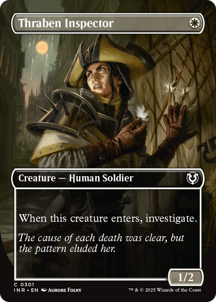 Thraben Inspector (Borderless) [Innistrad Remastered] - Destination Retro