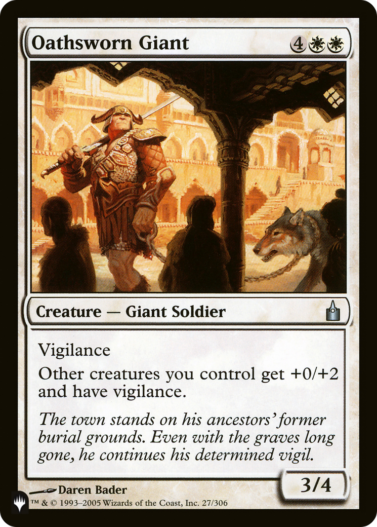 Oathsworn Giant [The List] - Destination Retro