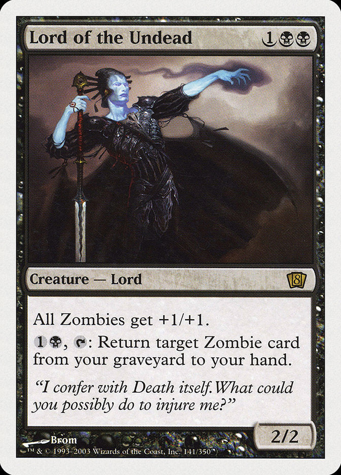 Lord of the Undead (8th Edition) [Oversize Cards] - Destination Retro