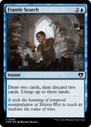 Frantic Search [Commander Masters] - Destination Retro