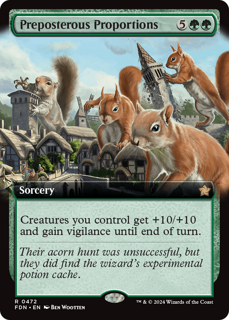 Preposterous Proportions (Extended Art) [Foundations] - Destination Retro