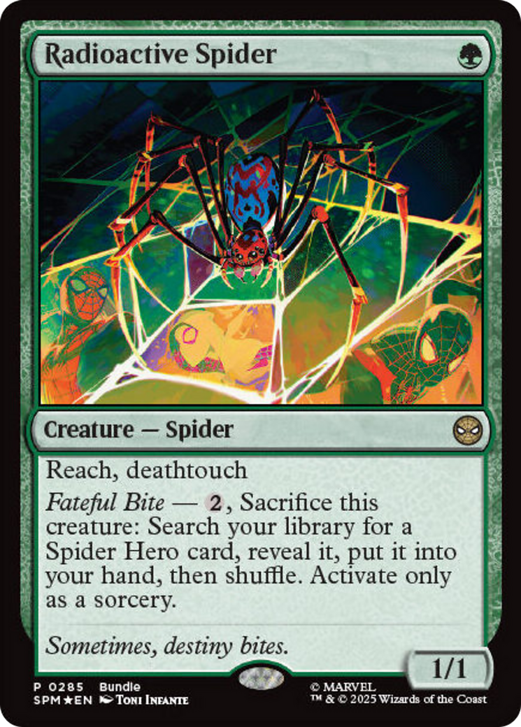 Radioactive Spider [Marvel's Spider-Man Promos] - Destination Retro