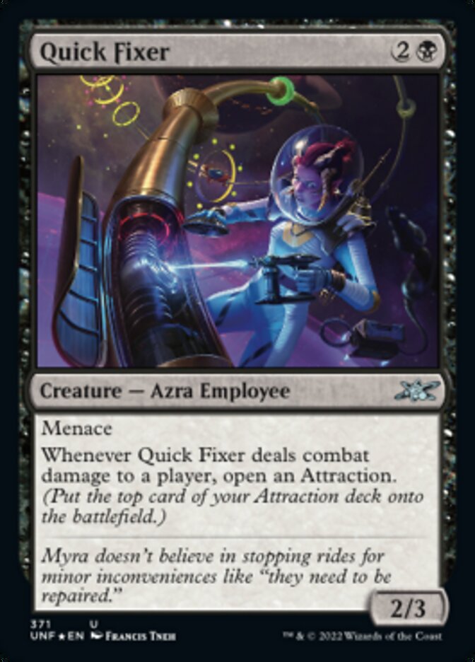 Quick Fixer (Galaxy Foil) [Unfinity] - Destination Retro