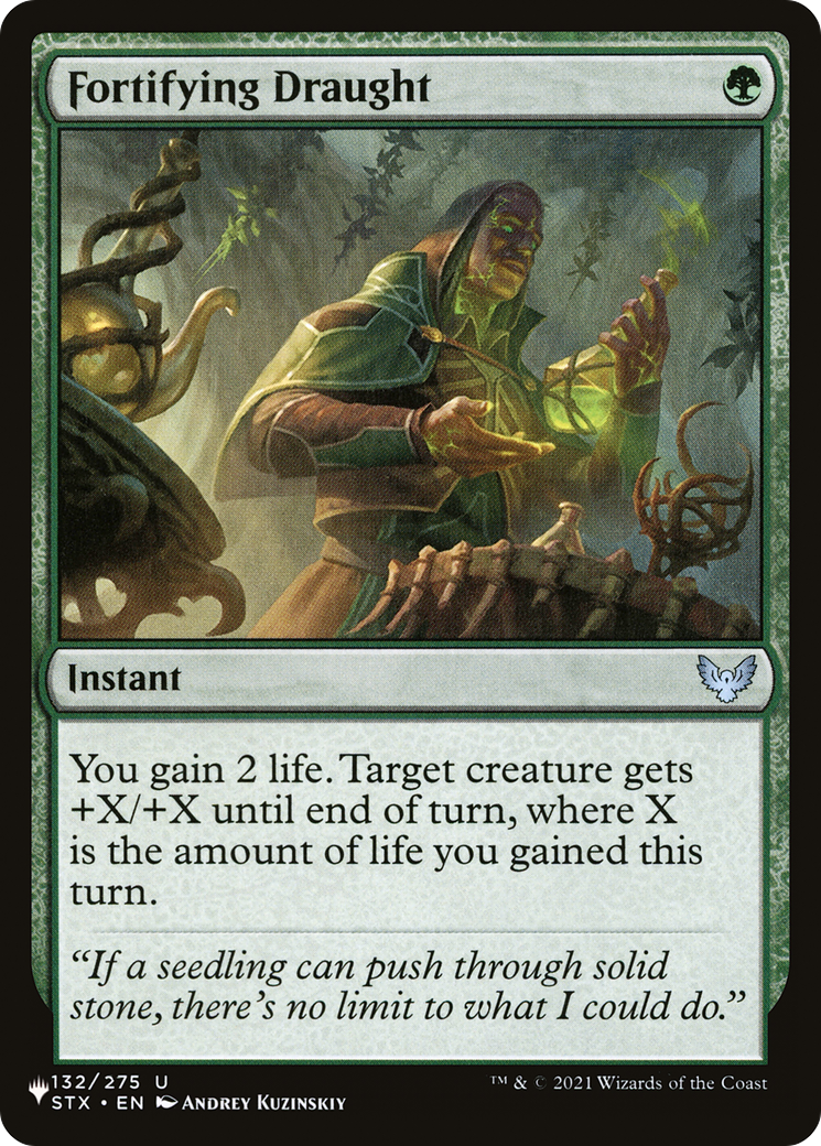 Fortifying Draught [The List] - Destination Retro