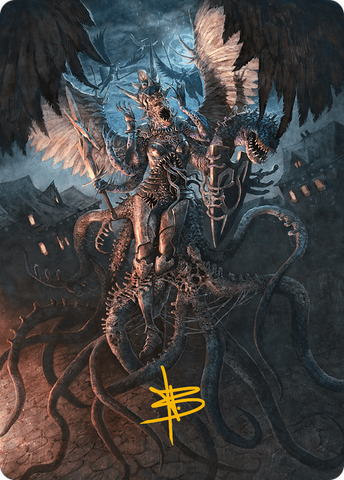 Angelic Aberration Art Card (Gold-Stamped Signature) [Modern Horizons 3 Art Series] - Destination Retro