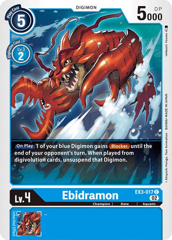 Ebidramon [EX3-017] [Draconic Roar] - Destination Retro