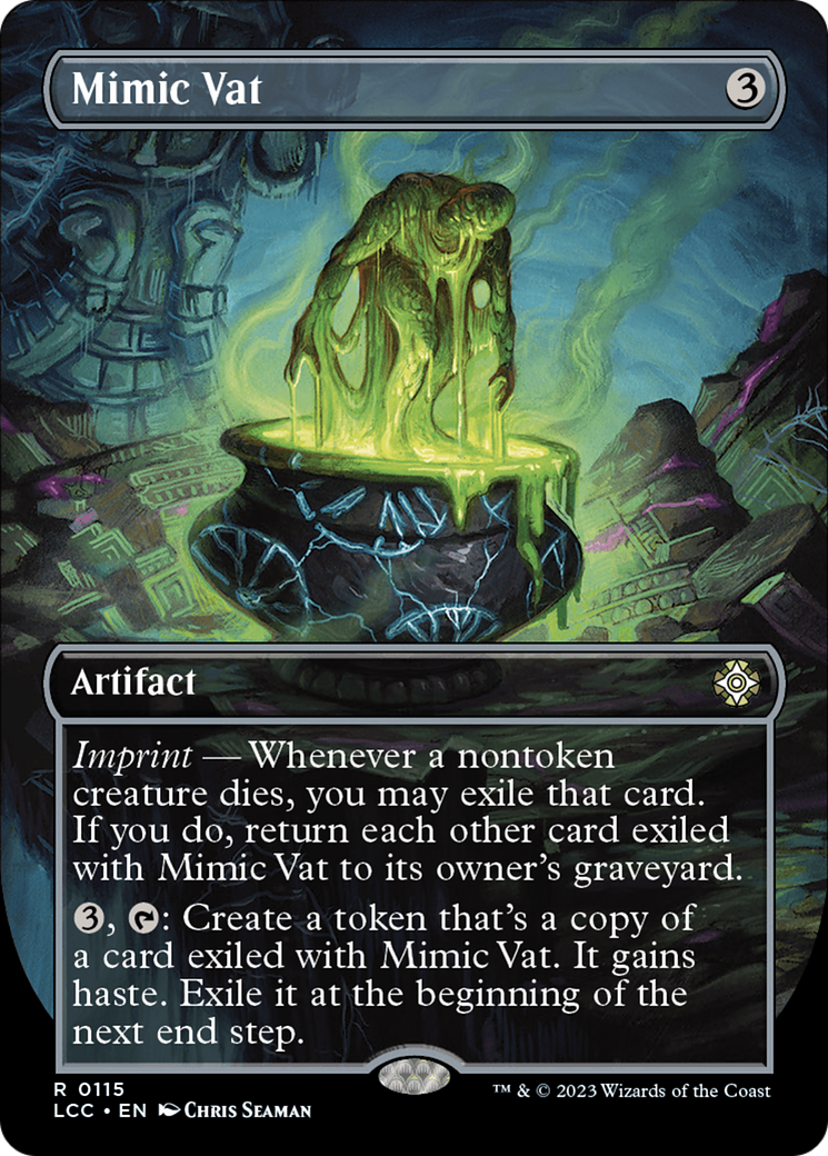 Mimic Vat (Borderless) [The Lost Caverns of Ixalan Commander] - Destination Retro