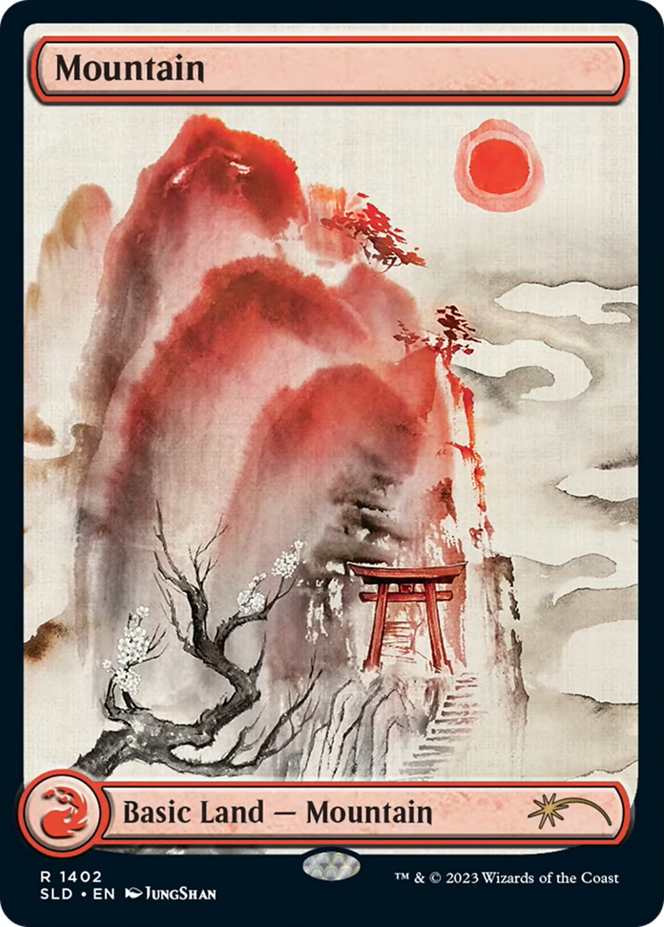 Mountain (1402) [Secret Lair Drop Series] - Destination Retro