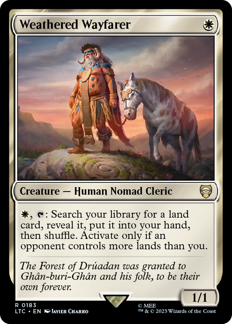 Weathered Wayfarer [The Lord of the Rings: Tales of Middle-Earth Commander] - Destination Retro