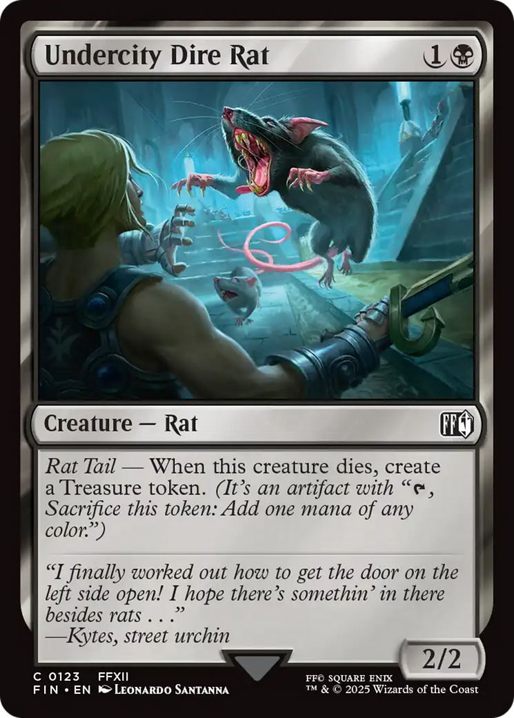 Undercity Dire Rat [FINAL FANTASY] - Destination Retro