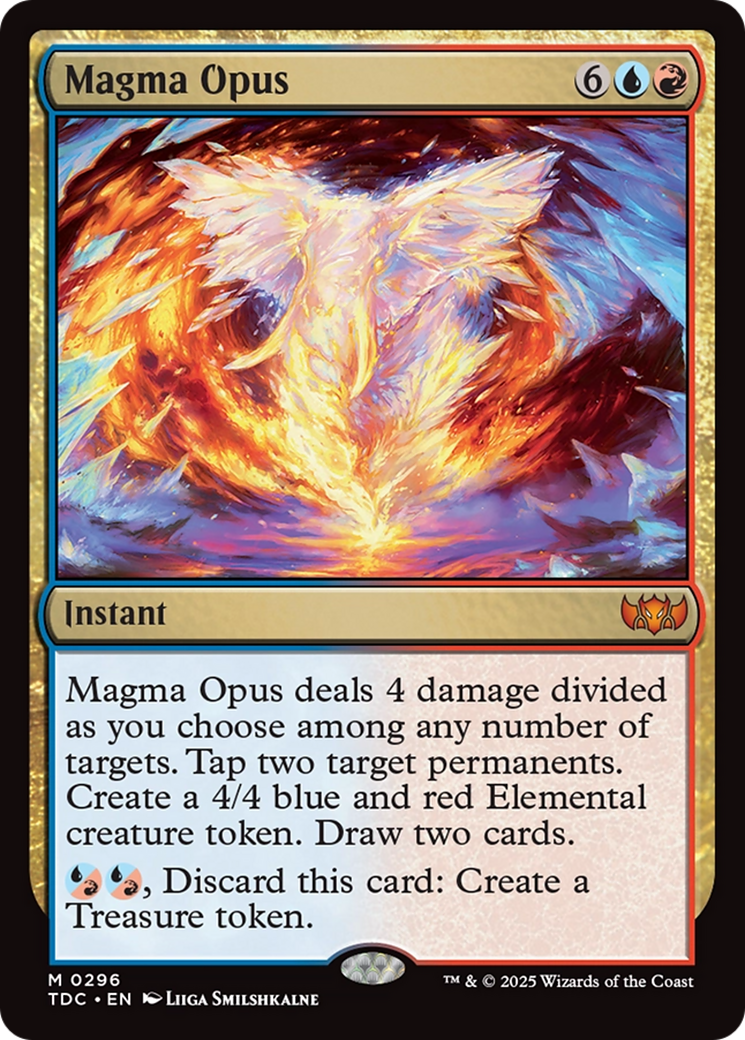 Magma Opus [Tarkir: Dragonstorm Commander] - Destination Retro