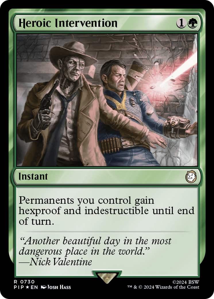 Heroic Intervention (Surge Foil) [Fallout] - Destination Retro