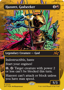 Hazoret, Godseeker (Borderless) (First-Place Foil) [Aetherdrift] - Destination Retro