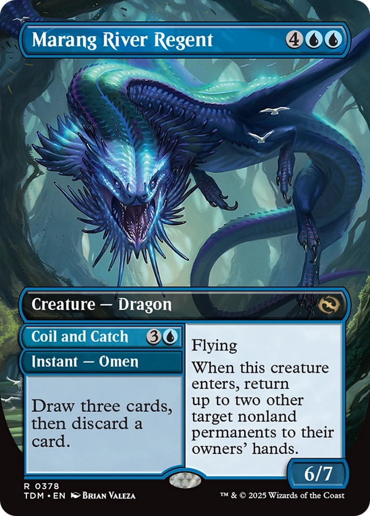 Marang River Regent (Borderless) [Tarkir: Dragonstorm] - Destination Retro