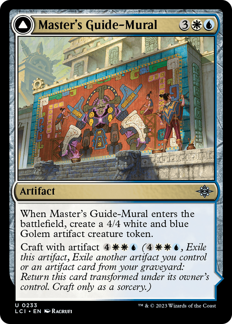 Master's Guide-Mural // Master's Manufactory [The Lost Caverns of Ixalan] - Destination Retro
