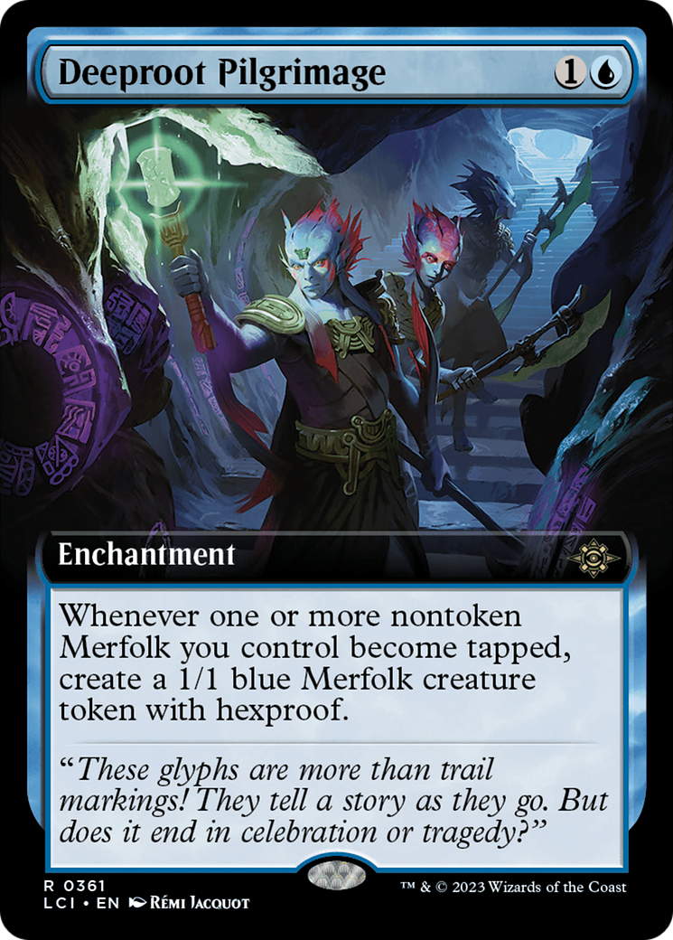 Deeproot Pilgrimage (Extended Art) [The Lost Caverns of Ixalan] - Destination Retro