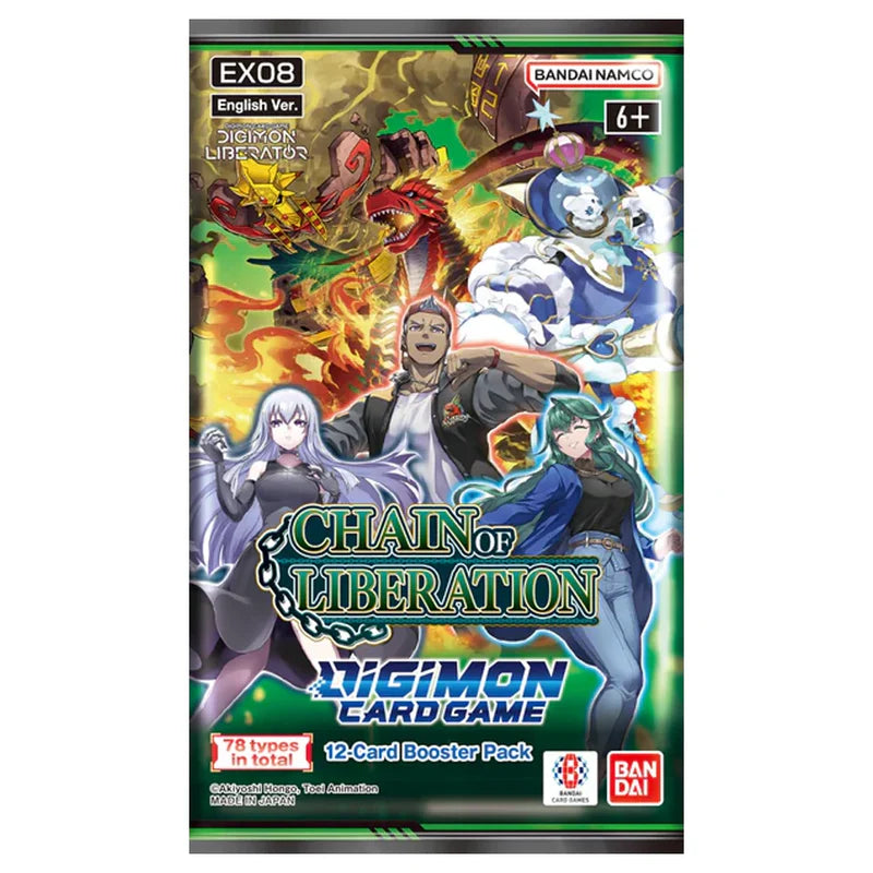 DIGIMON CARD GAME - CHAIN OF LIBERATION BOOSTER PACK