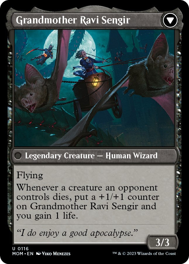 Invasion of Ulgrotha // Grandmother Ravi Sengir [March of the Machine] - Destination Retro