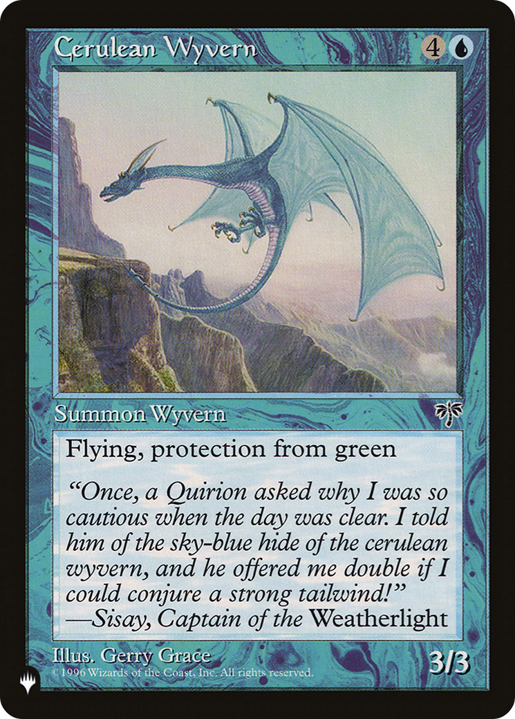 Cerulean Wyvern [The List] - Destination Retro