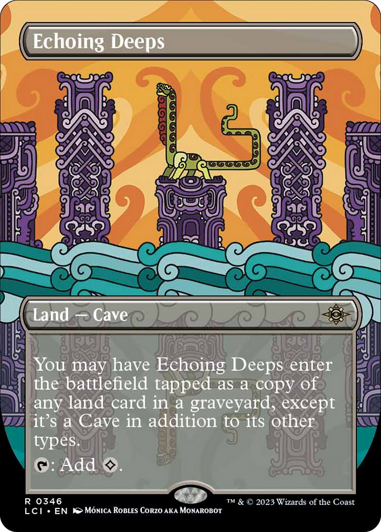 Echoing Deeps (Borderless) [The Lost Caverns of Ixalan] - Destination Retro