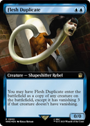 Flesh Duplicate (Extended Art) (Surge Foil) [Doctor Who] - Destination Retro