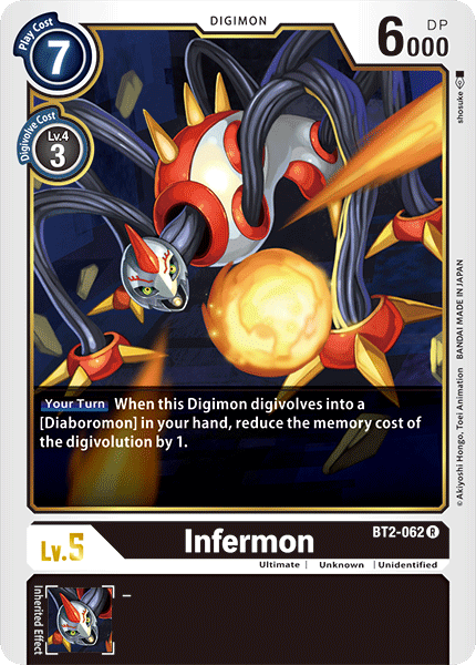 Infermon [BT2-062] [Release Special Booster Ver.1.0] - Destination Retro