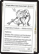 Brigid, Who's Seen Some Stuff [Mystery Booster 2 Playtest Cards] - Destination Retro