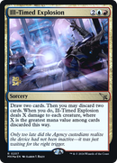 Ill-Timed Explosion [Murders at Karlov Manor Prerelease Promos] - Destination Retro