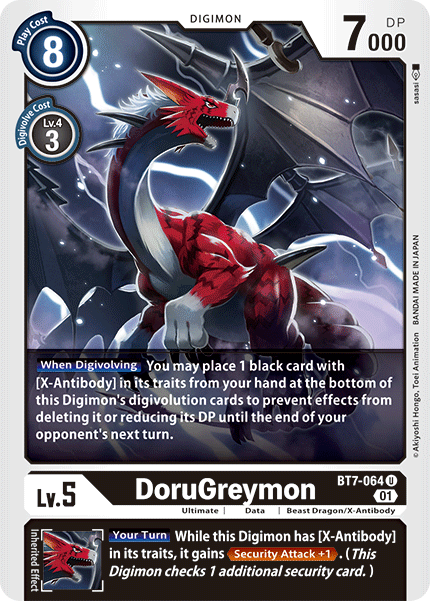 DoruGreymon [BT7-064] [Next Adventure] - Destination Retro