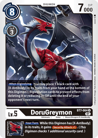 DoruGreymon [BT7-064] [Next Adventure] - Destination Retro