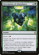 Inscription of Abundance (Promo Pack) [Zendikar Rising Promos] - Destination Retro