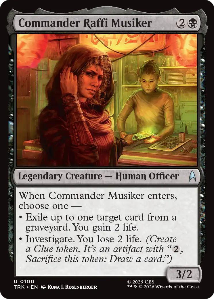 Commander Raffi Musiker [Star Trek] - Destination Retro